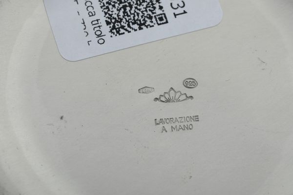 Brocca in argento sterling satinato. Argentiere Desiderio Bulzi. Milano. Anni '50  - Asta Argenti da Collezione | XX secolo - Associazione Nazionale - Case d'Asta italiane