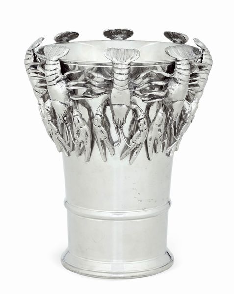 Secchiello porta champagne. Giovanni Patrini per Atena, XX secolo  - Asta Argenti da Collezione | XX secolo - Associazione Nazionale - Case d'Asta italiane