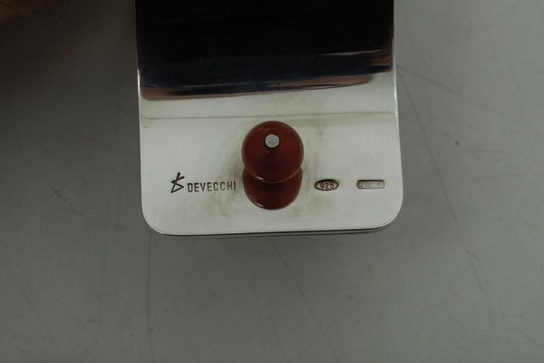 Coppia di porta tovaglioli. Argenteria milanese del XX secolo, argentiere Gabriele Devecchi  - Asta Argenti da Collezione | XX secolo - Associazione Nazionale - Case d'Asta italiane