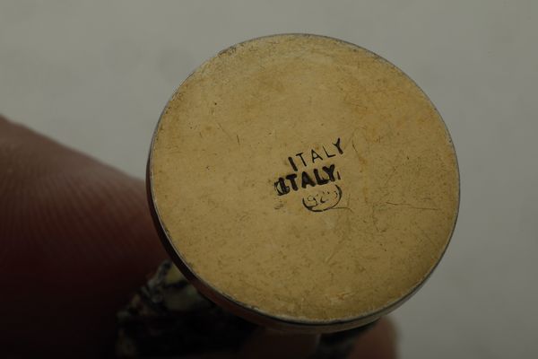 Otto segnaposti Animalier Gucci. Anni '70  - Asta Argenti da Collezione | XX secolo - Associazione Nazionale - Case d'Asta italiane