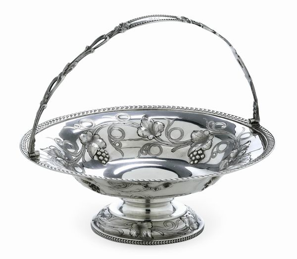 Cestino. Philadelphia, USA XX secolo, argentiere R. & W. Wilson  - Asta Argenti da Collezione | XX secolo - Associazione Nazionale - Case d'Asta italiane