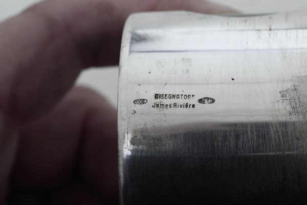 Bowl e tre coppe. Argenteria milanese del XX secolo, argentiere Antonio Francesco Cella, designer James Rivire  - Asta Argenti da Collezione | XX secolo - Associazione Nazionale - Case d'Asta italiane