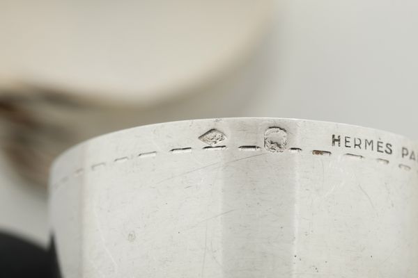 Coppia di portatovaglioli. Firmati Herm�s. Parigi Anni '60  - Asta Argenti da Collezione | XX secolo - Associazione Nazionale - Case d'Asta italiane