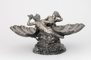 Centrotavola. Argenteria italiana del XX secolo per F.Chiappe, Genova  - Asta Argenti da Collezione | XX secolo - Associazione Nazionale - Case d'Asta italiane