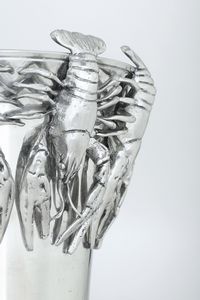 Secchiello porta champagne. Giovanni Patrini per Atena, XX secolo  - Asta Argenti da Collezione | XX secolo - Associazione Nazionale - Case d'Asta italiane