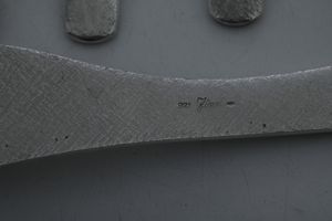 Importante servizio di posate per 12 coperti composto da 243 pezzi, Milano 1963, Finzi Arte di Arrigo & Olga Finzi  - Asta Argenti da Collezione | XX secolo - Associazione Nazionale - Case d'Asta italiane