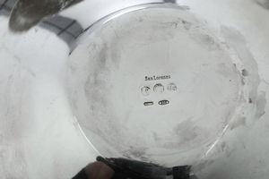 Due coppe centrotavola. Manifattura San Lorenzo. Afra e Tobia Scarpa. Milano XX secolo  - Asta Argenti da Collezione | XX secolo - Associazione Nazionale - Case d'Asta italiane