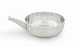 Ciotola in argento primo titolo fuso e cesellato. Maison Bulgari, Roma 1971  - Asta Argenti da Collezione | XX secolo - Associazione Nazionale - Case d'Asta italiane