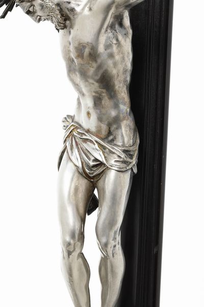 Croce da meditazione. Arte genovese del XVIII-XIX secolo (apparentemente priva di punzonatura)  - Asta Argenti da Collezione | Antichi - Associazione Nazionale - Case d'Asta italiane