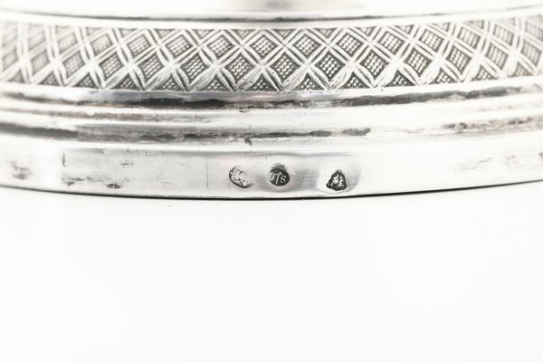 Coppia di candelabri. Vercelli XIX secolo, argentiere Giuseppe Sambonetti  - Asta Argenti da Collezione | Antichi - Associazione Nazionale - Case d'Asta italiane