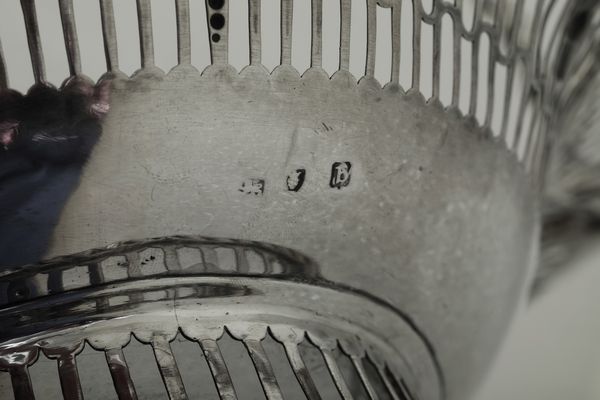 Cestino. Londra 1777, argentiere John Eaton  - Asta Argenti da Collezione | Antichi - Associazione Nazionale - Case d'Asta italiane