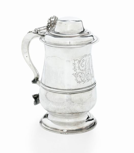 Tankard. Londra, 1779. Argentiere George Smith  - Asta Argenti da Collezione | Antichi - Associazione Nazionale - Case d'Asta italiane