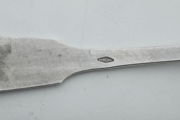 Servizio di posate. Firenze XIX secolo, argentiere Gherardi  - Asta Argenti da Collezione | Antichi - Associazione Nazionale - Case d'Asta italiane