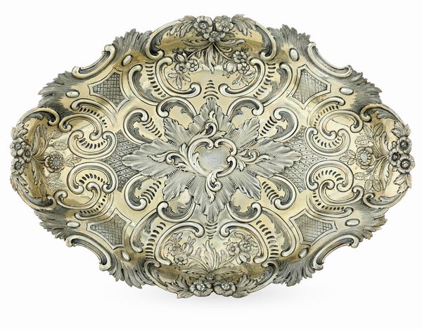 Grande piatto ovale. Londra 1810, argentieri Benjamin & Jason Smith  - Asta Argenti da Collezione | Antichi - Associazione Nazionale - Case d'Asta italiane