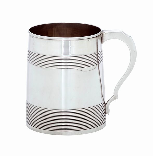 Mug. Londra 1804, argentiere John Deacon (?)  - Asta Argenti da Collezione | Antichi - Associazione Nazionale - Case d'Asta italiane