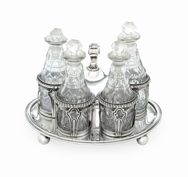 Cruet. Londra 1811, argentiere Robert Garard I  - Asta Argenti da Collezione | Antichi - Associazione Nazionale - Case d'Asta italiane