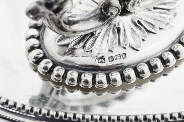 Coppia di legumiere. Marchi della citt di Sheffield per lanno 1898, argentiere Horton & Allday  - Asta Argenti da Collezione | Antichi - Associazione Nazionale - Case d'Asta italiane