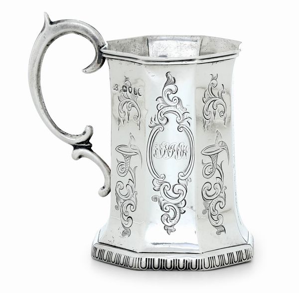 Mug. Londra 1844, argentiere Hayne & Carter  - Asta Argenti da Collezione | Antichi - Associazione Nazionale - Case d'Asta italiane