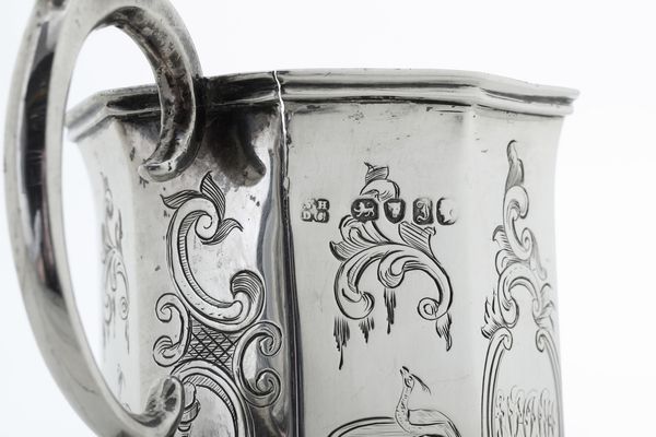 Mug. Londra 1844, argentiere Hayne & Carter  - Asta Argenti da Collezione | Antichi - Associazione Nazionale - Case d'Asta italiane
