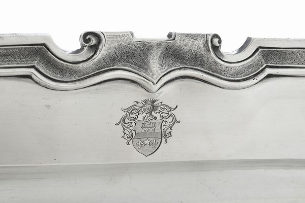 Vassoio. Parigi XIX-XX secolo. Argentiere Cardeilhac  - Asta Argenti da Collezione | Antichi - Associazione Nazionale - Case d'Asta italiane