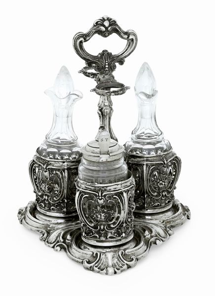 Mostardiera. Argenteria austroungarica, inizi XX secolo  - Asta Argenti da Collezione | Antichi - Associazione Nazionale - Case d'Asta italiane