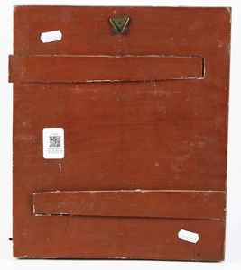 Panaghia Tricherousa. Icona tempera su tavola. Russia  seconda met del XIX secolo  - Asta Argenti da Collezione | Antichi - Associazione Nazionale - Case d'Asta italiane