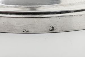 Calice. Stato Pontificio XIX secolo, marchio dell'argentiere consunto di difficile lettura  - Asta Argenti da Collezione | Antichi - Associazione Nazionale - Case d'Asta italiane