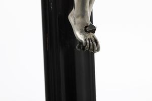 Croce da meditazione. Arte genovese del XVIII-XIX secolo (apparentemente priva di punzonatura)  - Asta Argenti da Collezione | Antichi - Associazione Nazionale - Case d'Asta italiane