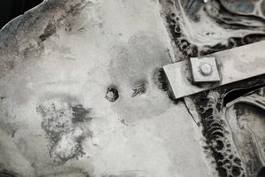 Coppia di acquasantiere. Milano XIX secolo. Marchio dellargentiere parziale di difficile lettura  - Asta Argenti da Collezione | Antichi - Associazione Nazionale - Case d'Asta italiane