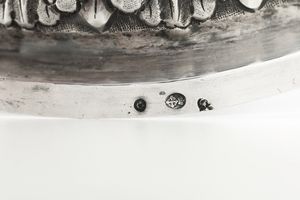 Coppia di candelieri. Genova XIX secolo  - Asta Argenti da Collezione | Antichi - Associazione Nazionale - Case d'Asta italiane