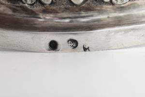 Coppia di candelieri. Genova XIX secolo  - Asta Argenti da Collezione | Antichi - Associazione Nazionale - Case d'Asta italiane