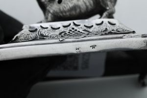 Coppia di porta stuzzicadenti. Milano, Lombardo-Veneto met del XIX secolo  - Asta Argenti da Collezione | Antichi - Associazione Nazionale - Case d'Asta italiane