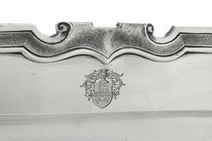 Vassoio. Parigi XIX-XX secolo. Argentiere Cardeilhac  - Asta Argenti da Collezione | Antichi - Associazione Nazionale - Case d'Asta italiane