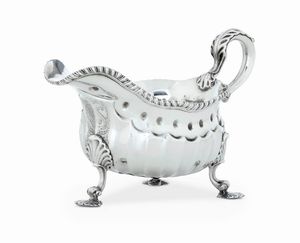 Salsiera. Londra 1760. Argentiere William Robertson  - Asta Argenti da Collezione | Antichi - Associazione Nazionale - Case d'Asta italiane