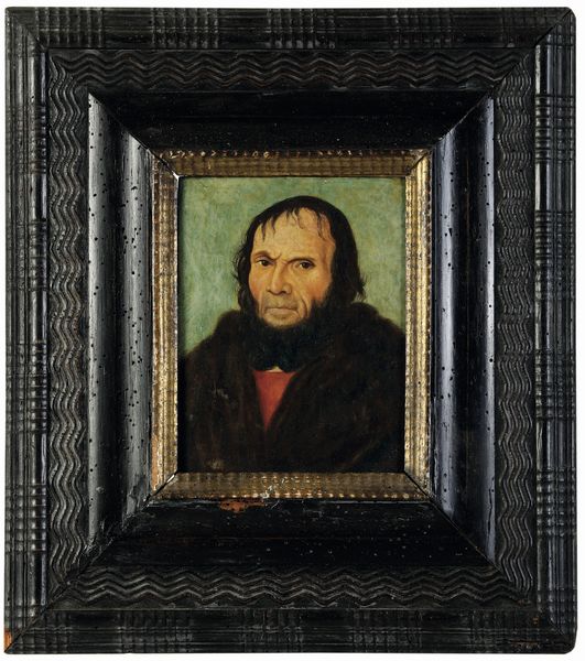 Scuola tedesca del XVI secolo Ritratto di gentiluomo con giacca di pelliccia  - Asta Dipinti Antichi - Associazione Nazionale - Case d'Asta italiane