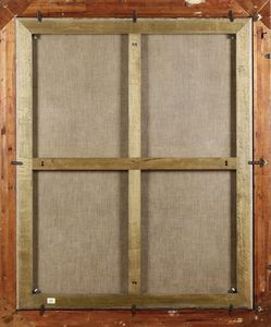 Domenico Fiasella detto il Sarzana (1589 Sarzana - 1669) e aiuti (?) Rebecca ed Eliezer  - Asta Dipinti Antichi - Associazione Nazionale - Case d'Asta italiane