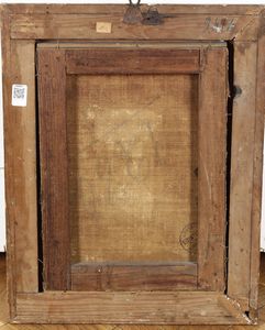 Scuola del XVII secolo Ritratto di gentildonna con orecchini di perle  - Asta Orologi da Polso - Associazione Nazionale - Case d'Asta italiane