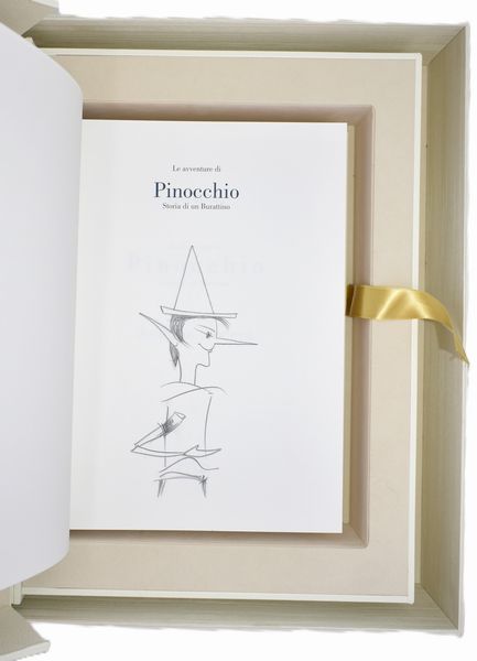 [Libro d'Artista] NOCERA, Antonio & Collodi, Carlo :  Le avventure di Pinocchio. Storia di un burattino di Carlo Collodi. F.A.S. Bologna 2015 Edizione limitata a personam es. n. 60/375  - Asta Libri Rari & Manoscritti del XVI Secolo - Associazione Nazionale - Case d'Asta italiane