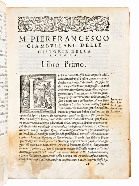 [Storia] Giambullari, Pierfrancesco : Historia delll'Europa. In Venezia, Francesco Senese 1566  - Asta Libri Rari & Manoscritti del XVI Secolo - Associazione Nazionale - Case d'Asta italiane
