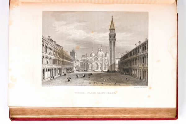 [Viaggi/Italia] de Musset, Paul : Voyage pittoresque en Italie. 2 volumi. Septentrionale & Meridionale. Paris, Morizot, 1864-1865  - Asta Libri Rari & Manoscritti del XVI Secolo - Associazione Nazionale - Case d'Asta italiane