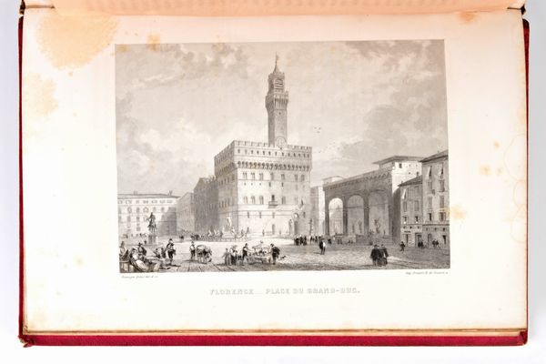 [Viaggi/Italia] de Musset, Paul : Voyage pittoresque en Italie. 2 volumi. Septentrionale & Meridionale. Paris, Morizot, 1864-1865  - Asta Libri Rari & Manoscritti del XVI Secolo - Associazione Nazionale - Case d'Asta italiane