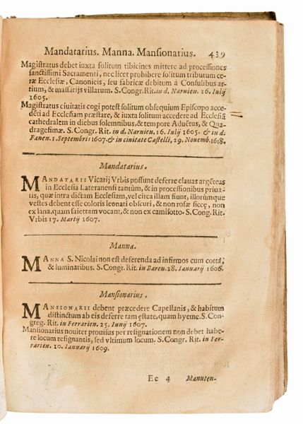 [Diritto canonico] Barbosa, Agostinho : Collectanea Bullarij, aliarumue summorum pontificum constitutionum... Venezia, Giacomo Sarzina 1636  - Asta Libri Rari & Manoscritti del XVI Secolo - Associazione Nazionale - Case d'Asta italiane