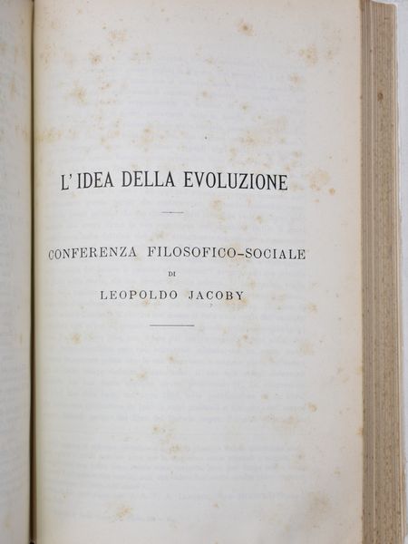 Marx, Karl IL CAPITALE. CRITICA DELL'ECONOMIA POLITICA. [BIBLIOTECA DELL'ECONOMISTA: RACCOLTA DELLE PIÙ PREGIATE OPERE MODERNE ITALIANE E STRANIERE DI ECONOMIA POLITICA, VOL. 9, P. 2. Torino, 1886, Unione Tipografico-Editrice.  - Asta Libri Rari & Manoscritti del XVI Secolo - Associazione Nazionale - Case d'Asta italiane