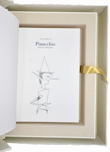 [Libro d'Artista] NOCERA, Antonio & Collodi, Carlo :  Le avventure di Pinocchio. Storia di un burattino di Carlo Collodi. F.A.S. Bologna 2015 Edizione limitata a personam es. n. 60/375  - Asta Libri Rari & Manoscritti del XVI Secolo - Associazione Nazionale - Case d'Asta italiane