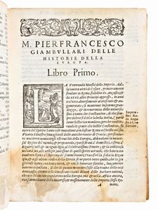 [Storia] Giambullari, Pierfrancesco : Historia delll'Europa. In Venezia, Francesco Senese 1566  - Asta Libri Rari & Manoscritti del XVI Secolo - Associazione Nazionale - Case d'Asta italiane