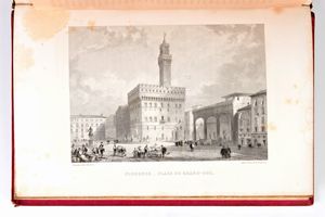 [Viaggi/Italia] de Musset, Paul : Voyage pittoresque en Italie. 2 volumi. Septentrionale & Meridionale. Paris, Morizot, 1864-1865  - Asta Libri Rari & Manoscritti del XVI Secolo - Associazione Nazionale - Case d'Asta italiane