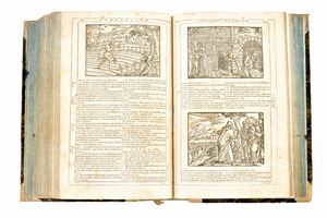 [Bibbia Figurata] Biblia Sacra Vulgatae Editionis. In Venetia, N. Pezzana, 1706  - Asta Libri Rari & Manoscritti del XVI Secolo - Associazione Nazionale - Case d'Asta italiane