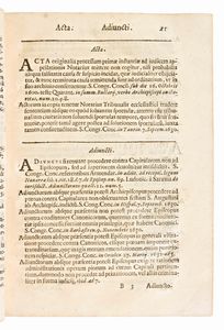 [Diritto canonico] Barbosa, Agostinho : Collectanea Bullarij, aliarumue summorum pontificum constitutionum... Venezia, Giacomo Sarzina 1636  - Asta Libri Rari & Manoscritti del XVI Secolo - Associazione Nazionale - Case d'Asta italiane