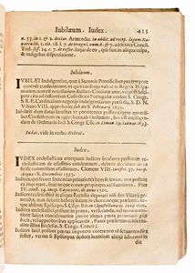 [Diritto canonico] Barbosa, Agostinho : Collectanea Bullarij, aliarumue summorum pontificum constitutionum... Venezia, Giacomo Sarzina 1636  - Asta Libri Rari & Manoscritti del XVI Secolo - Associazione Nazionale - Case d'Asta italiane