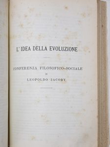 Marx, Karl IL CAPITALE. CRITICA DELL'ECONOMIA POLITICA. [BIBLIOTECA DELL'ECONOMISTA: RACCOLTA DELLE PIÙ PREGIATE OPERE MODERNE ITALIANE E STRANIERE DI ECONOMIA POLITICA, VOL. 9, P. 2. Torino, 1886, Unione Tipografico-Editrice.  - Asta Libri Rari & Manoscritti del XVI Secolo - Associazione Nazionale - Case d'Asta italiane